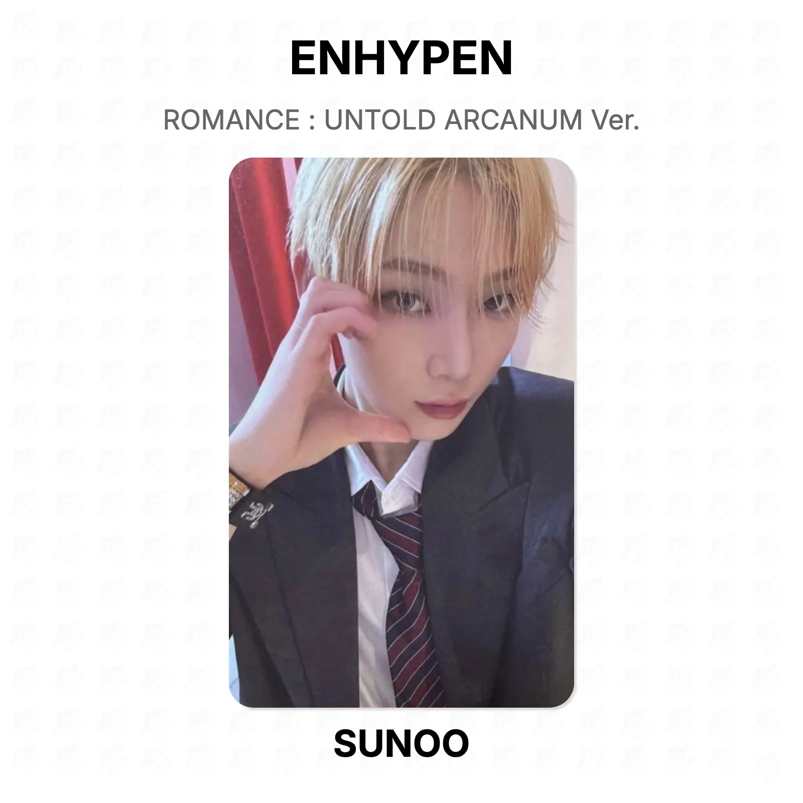 ENHYPEN ROMANCE : UNTOLD ARCANUM Ver. Official Photocard KPOP Special Gift