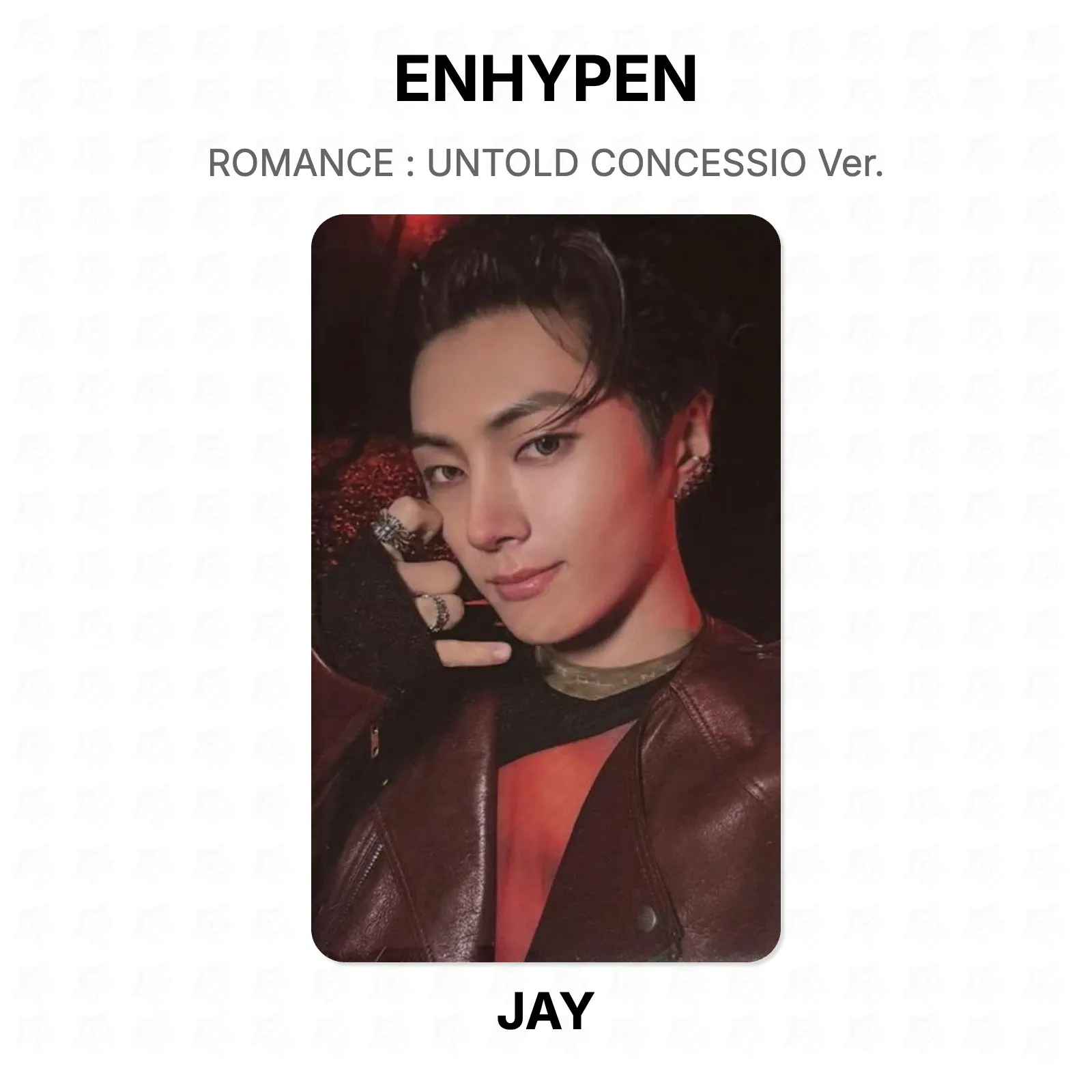 ENHYPEN ROMANCE : UNTOLD CONCESSIO Ver. Official Photocard KPOP Special Gift