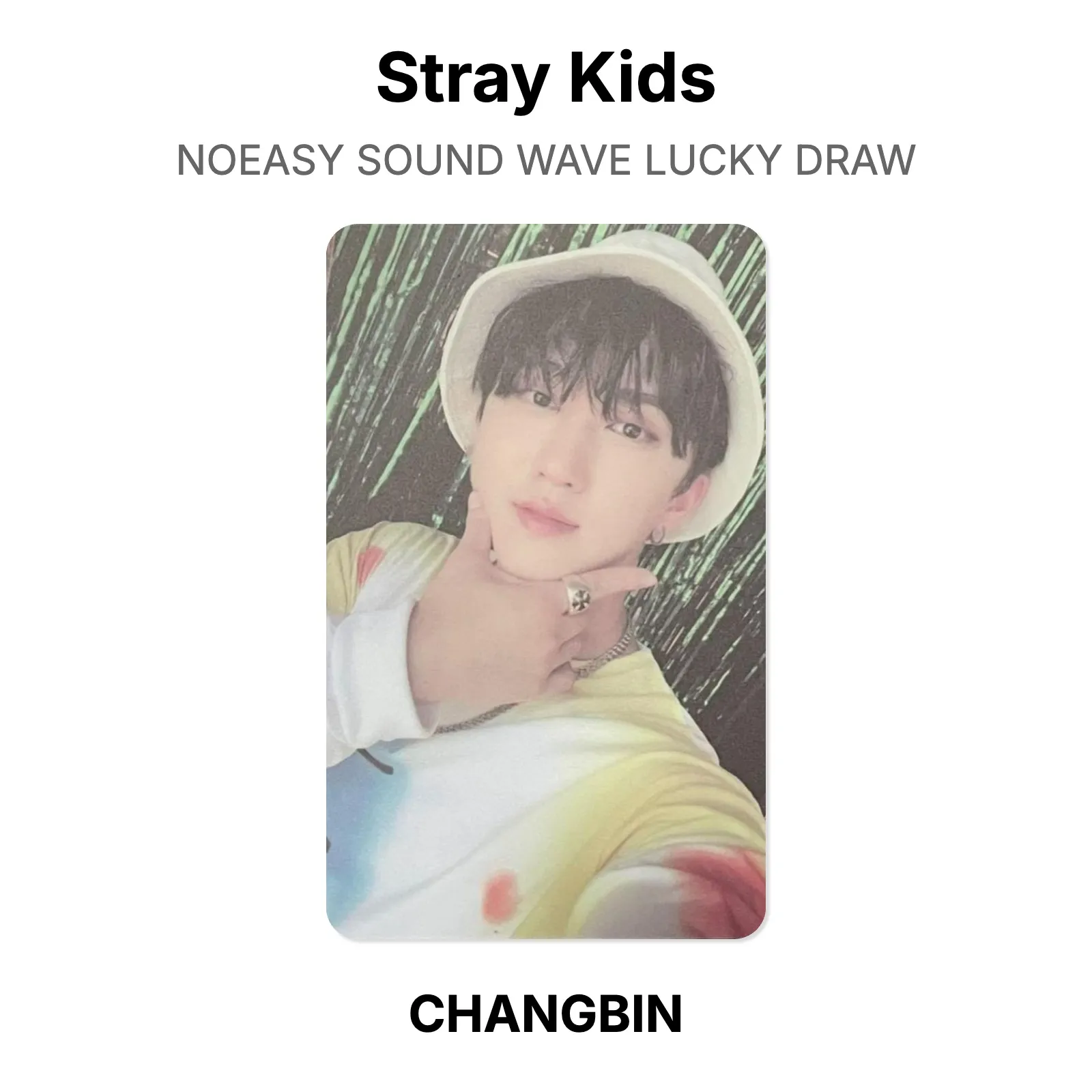 Stray Kids NOEASY SOUND WAVE LUCKY DRAW Official Photocard KPOP