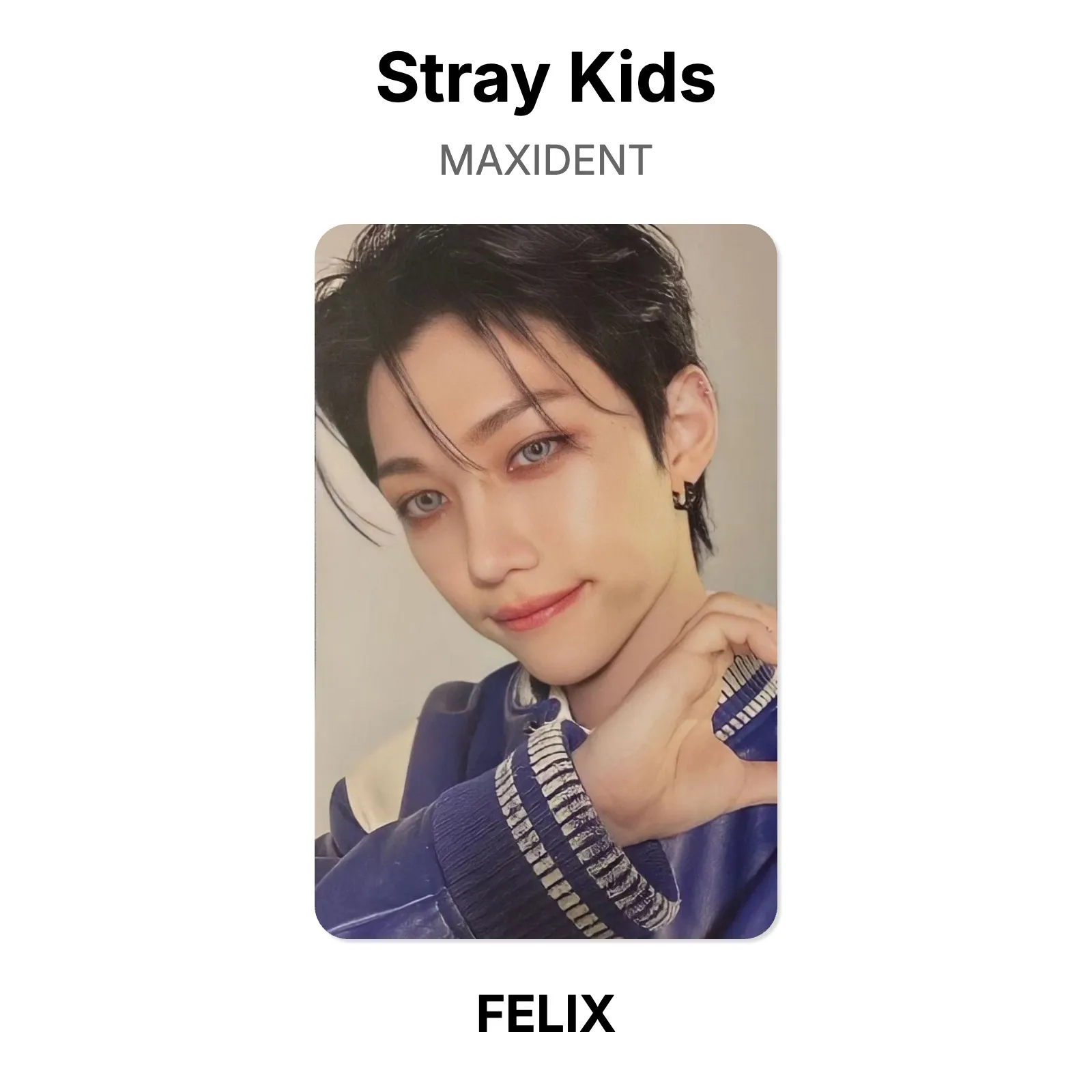 Stray Kids MAXIDENT Official Photocard KPOP Special Gift | eBay
