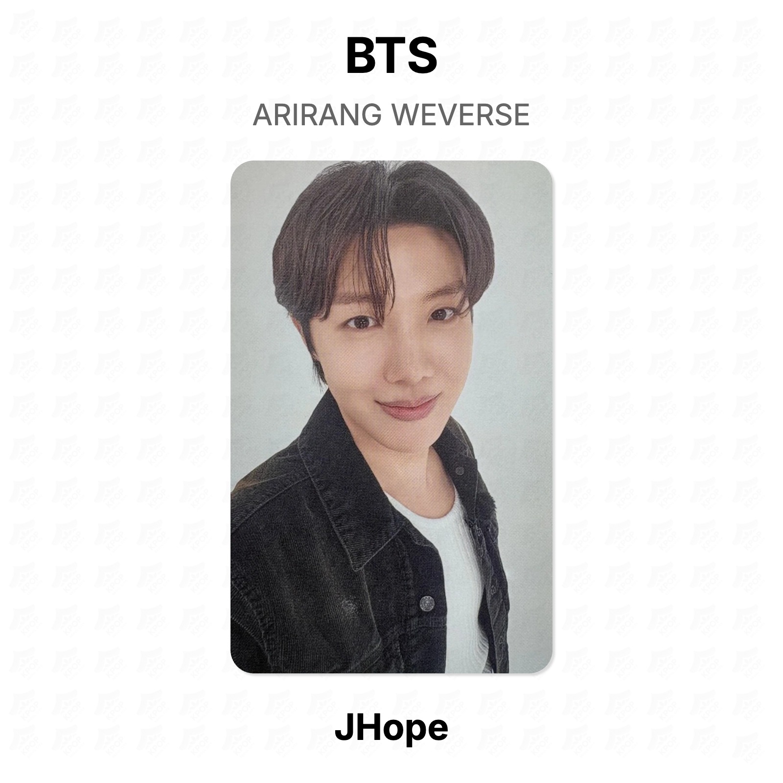 BTS ARIRANG WEVERSE Official Photocard KPOP Special Gift